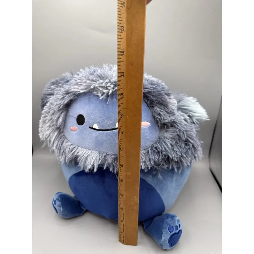 Squishmallows Dani Bigfoot Blue Plush Stuffed Animal w/ Hang Tag 11” Kellytoy